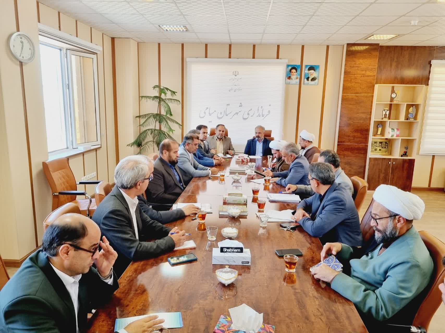 جلسه شورای اقامه نماز فرمانداری شهرستان میامی برگزار شد