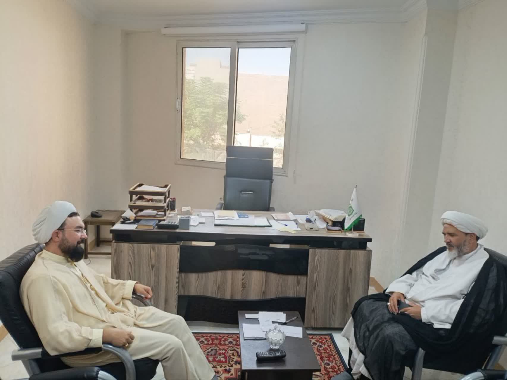 دیدار مسؤول نهاد رهبری دانشگاه پیام‌نور با مدیر ستاد اقامه نماز استان سمنان