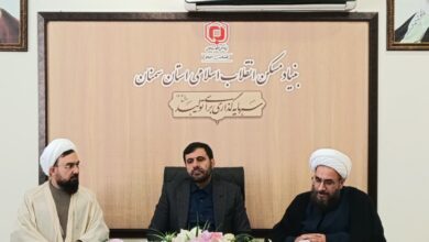 جلسه شورای اقامه نماز بنیاد مسکن انقلاب اسلامی استان سمنان برگزار شد