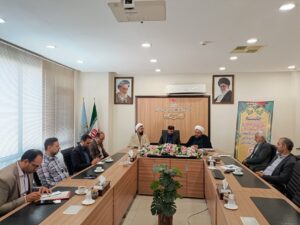 جلسه شورای اقامه نماز بنیاد مسکن انقلاب اسلامی استان سمنان برگزار شد