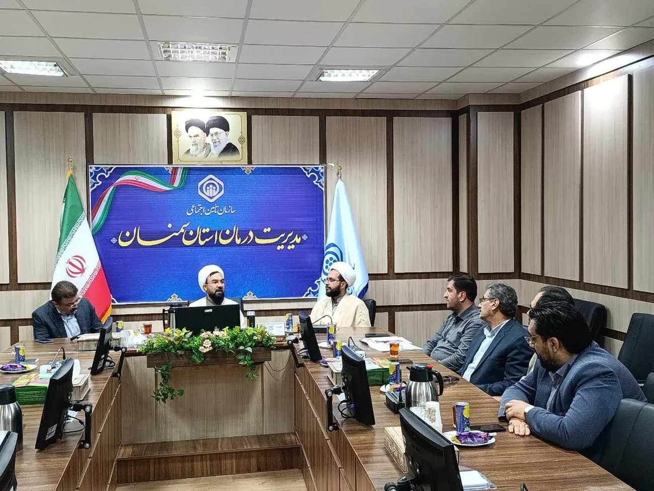 برگزاری جلسه شورای اقامه نماز مدیریت درمان تأمین اجتماعی استان سمنان برگزار شد