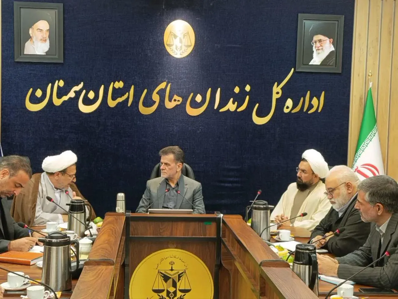 جلسه شورای اقامه نماز اداره‌کل زندان‌های استان سمنان برگزار شد