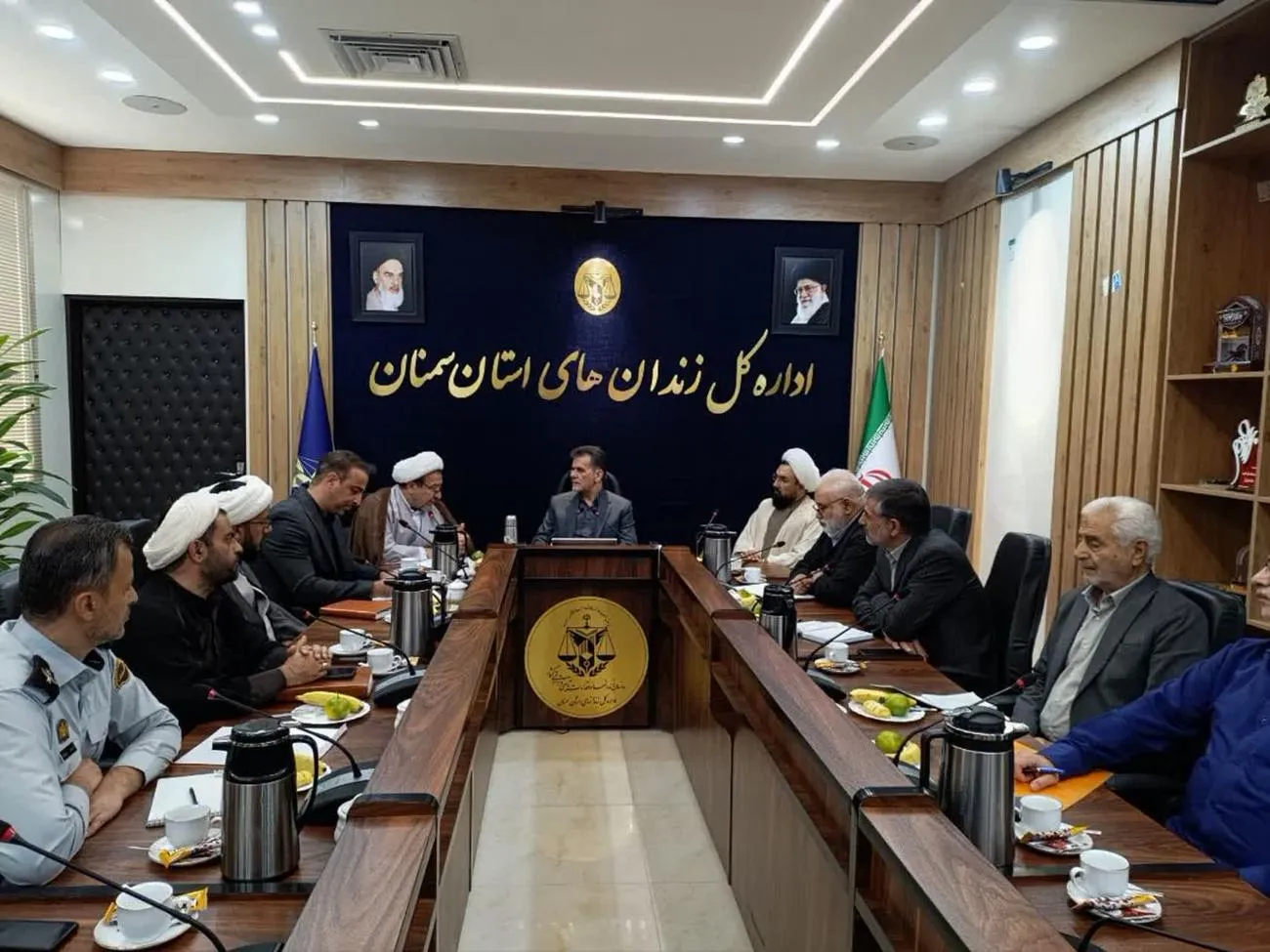 جلسه شورای اقامه نماز ادارهکل زندانهای استان سمنان برگزار شد