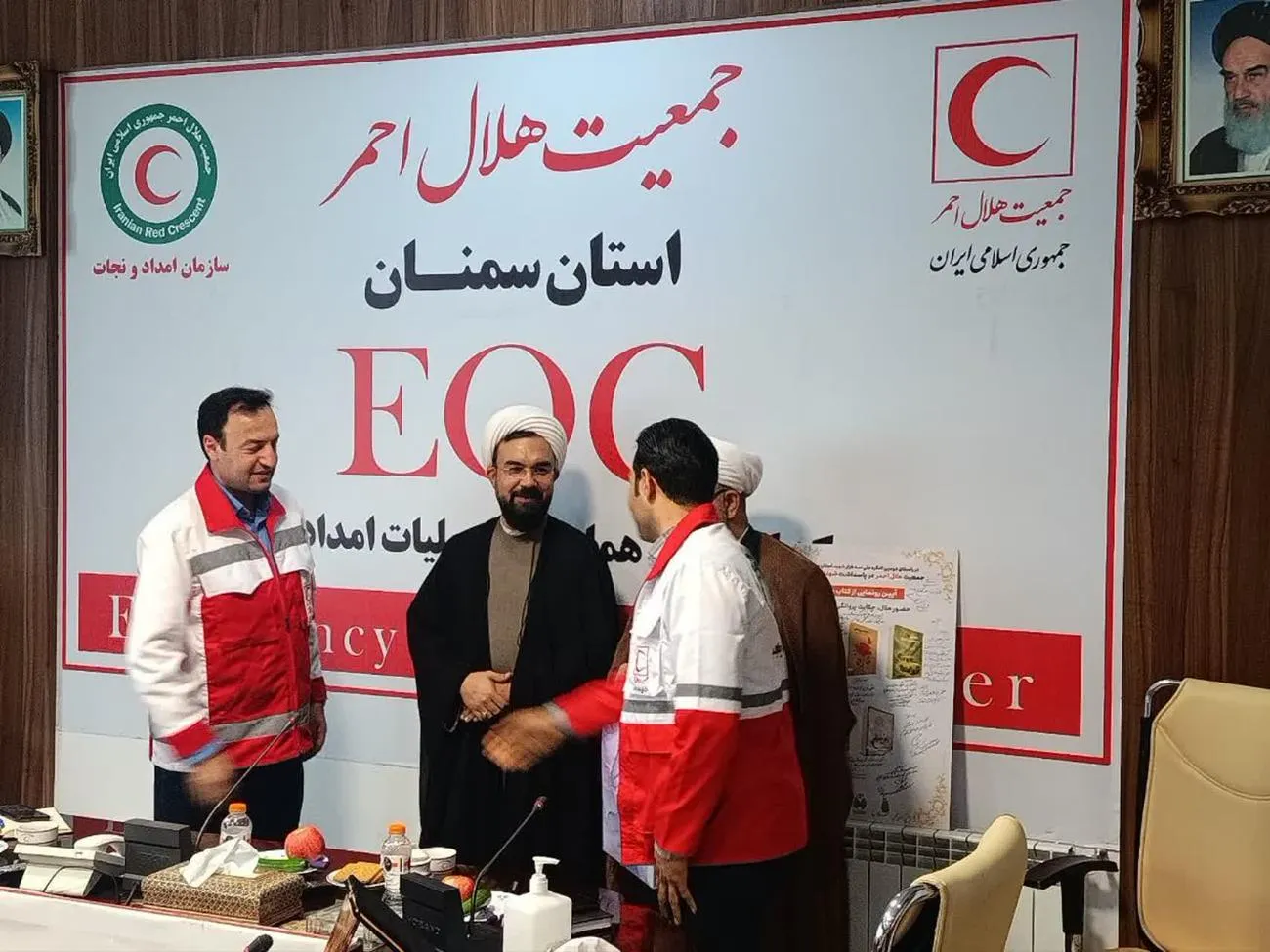 آیین تجلیل از فعالان و برگزیدگان نماز جمعیت هلال احمر استان سمنان برگزار شد