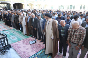 گزارش تصویری \ اقامه نماز طلب باران در شهرکرد