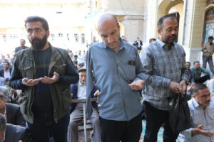 گزارش تصویری \ اقامه نماز طلب باران در شهرکرد
