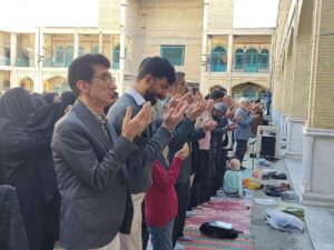 گزارش تصویری \ اقامه نماز طلب باران در شهرکرد