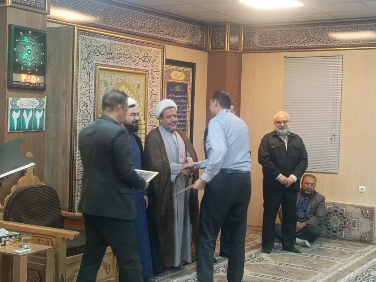 آیین تجلیل از فعالان و برگزیدگان نماز اداره کل زندان‌های استان سمنان برگزار شد