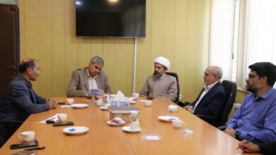 دیدار مدیر ستاد اقامه نماز زنجان با فرماندار خرمدره