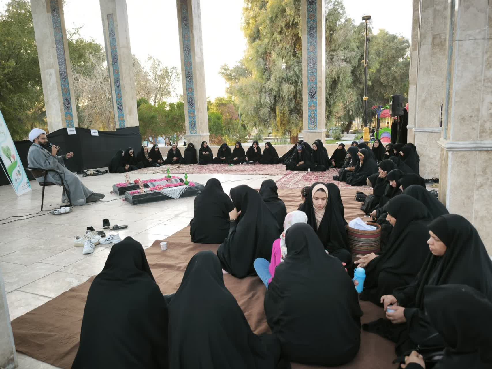 برگزاری سلسله کارگاه های آموزشی در مدار نماز و معنویت در ریگان