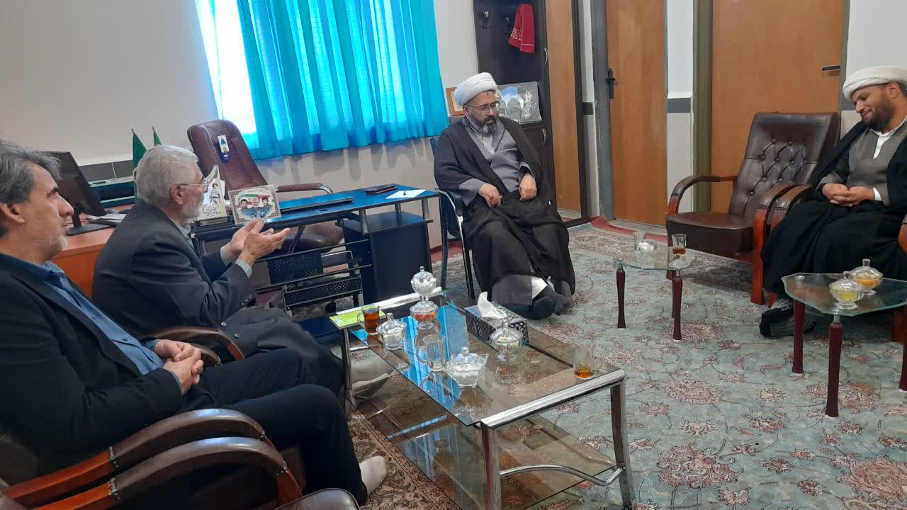 دیدار با امام جمعه شهرستان نیر