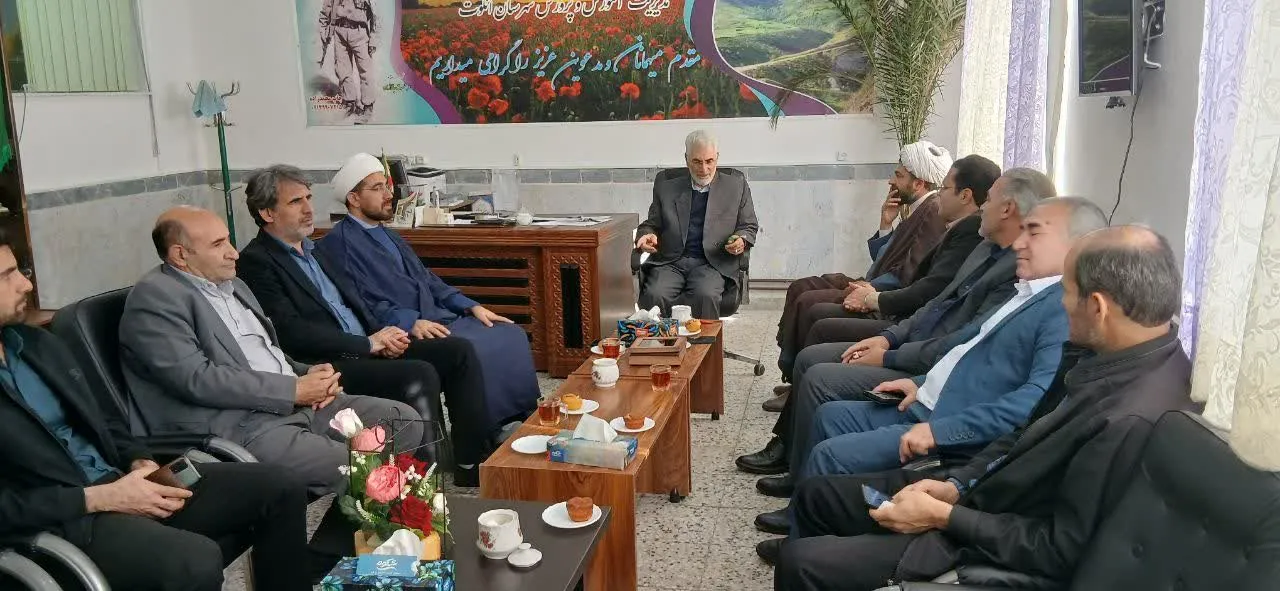 دیدار با مدیر آموزش و پرورش انگوت