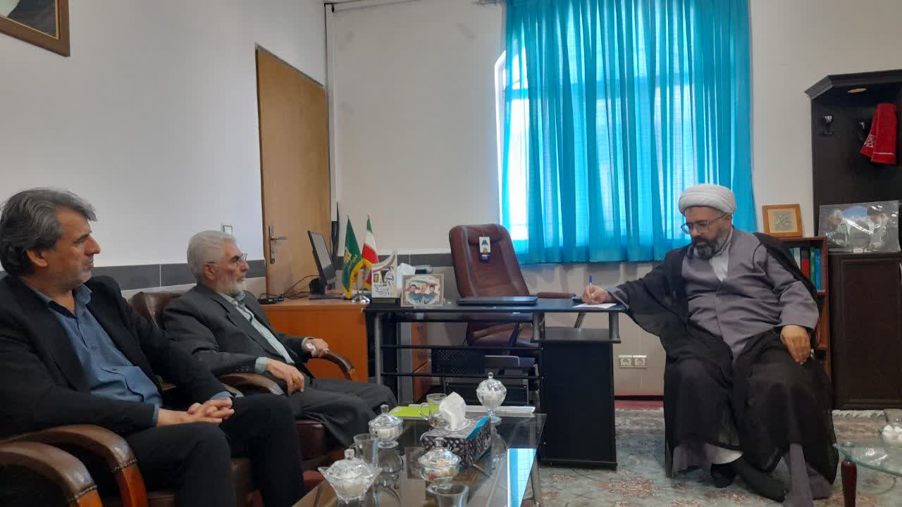 دیدار با امام جمعه شهرستان نیر