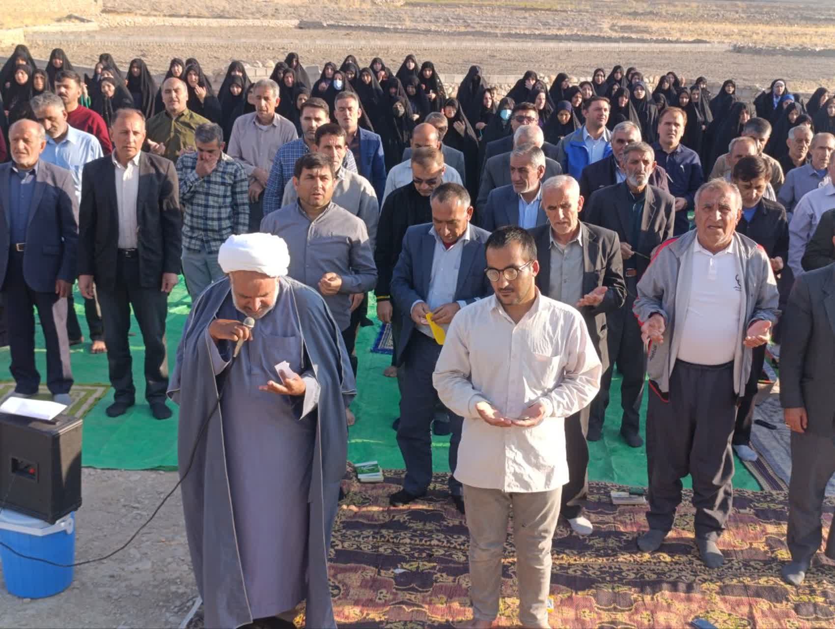 نماز باران در شهرستان چرام اقامه شد