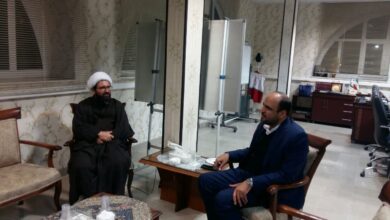 مدیر ستاد اقامه نماز با مدیر کل صدا و سیمای استان مرکزی دیدار کرد