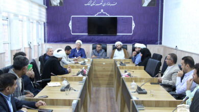 شورای اقامه نماز شهرستان کهک برگزار شد