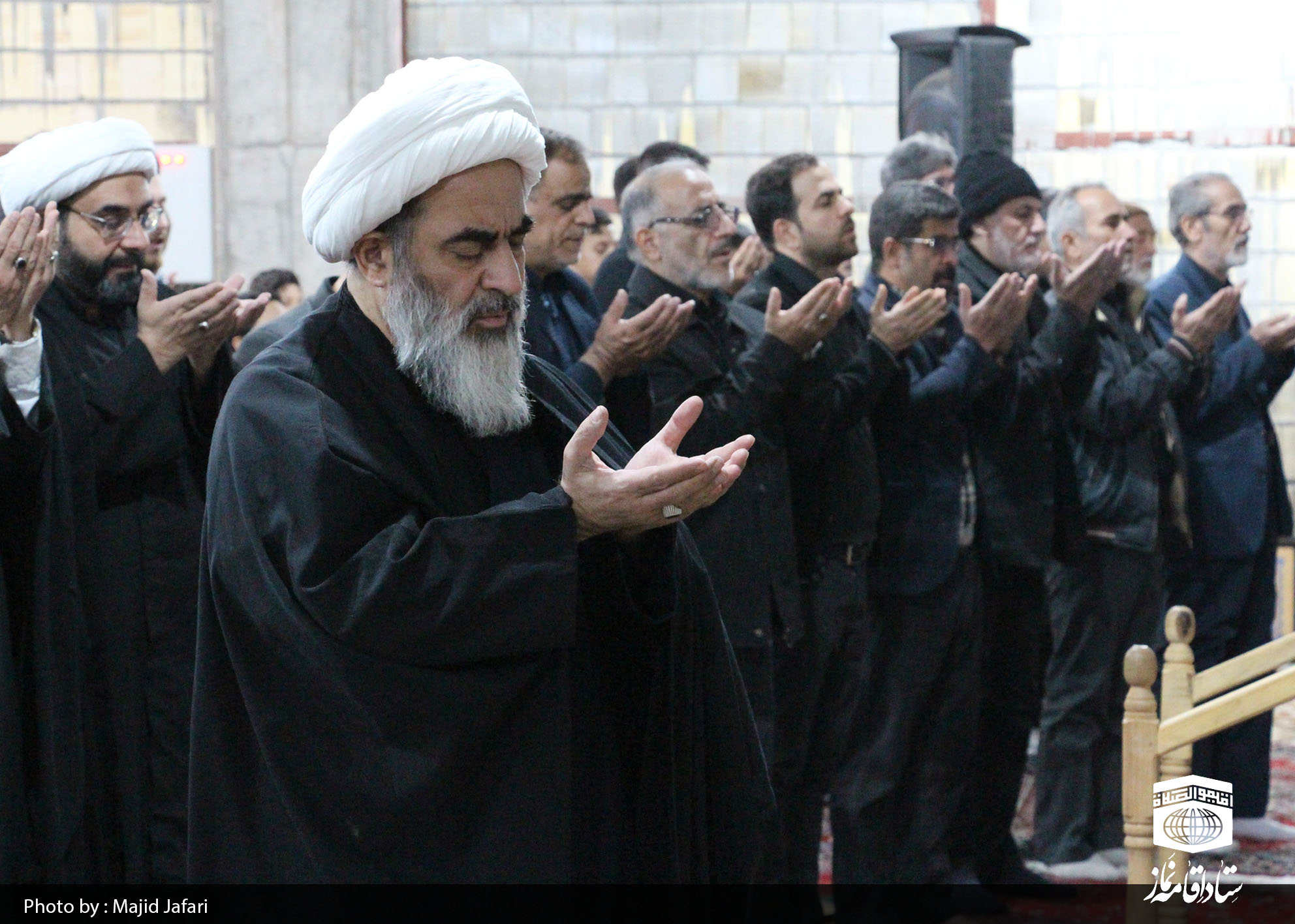 اقامه نخستین نماز جماعت در مسجد حضرت فاطمه زهرا(س) در قم