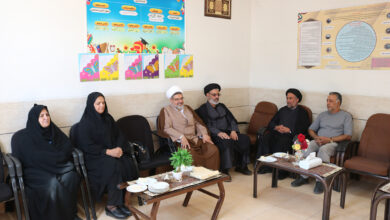 بازدید از مدرسه احسان ۲ شهرستان نطنز اصفهان