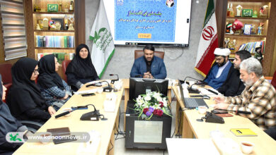 جلسه شورای اقامه نماز کانون پرورش فکری لرستان با حضور مدیرکل و اعضا