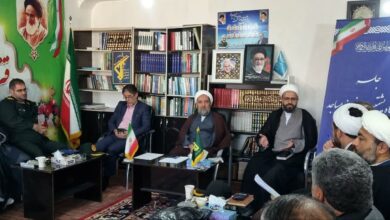 جلسه قرارگاه پشتیبانی از مساجد شهرستان هوراند