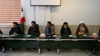 جلسه شورای اقامه نماز شهرستان نطنز اصفهان