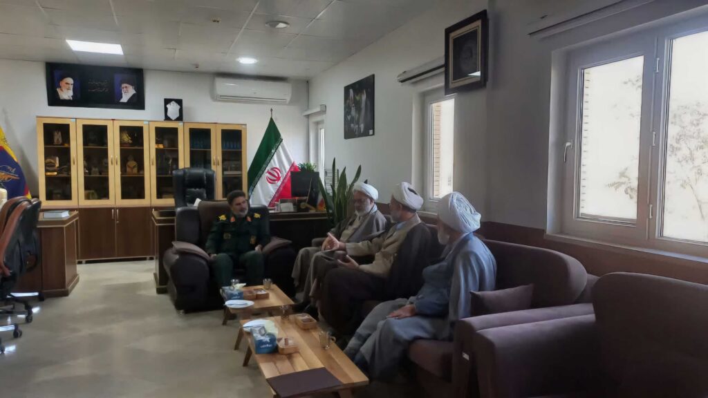 دیدار مدیر ستاد اقامه نماز با فرمانده سپاه خراسان شمالی