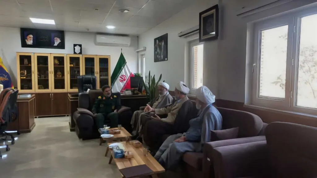 دیدار مدیر ستاد اقامه نماز با فرمانده سپاه خراسان شمالی