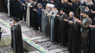 اقامه نماز باران در قم