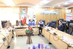 جلسه شورای اقامه نماز شرکت مدیریت تولید برق اصفهان