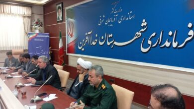 جلسه قرارگاه پشتیبانی از مساجد شهرستان خداآفرین