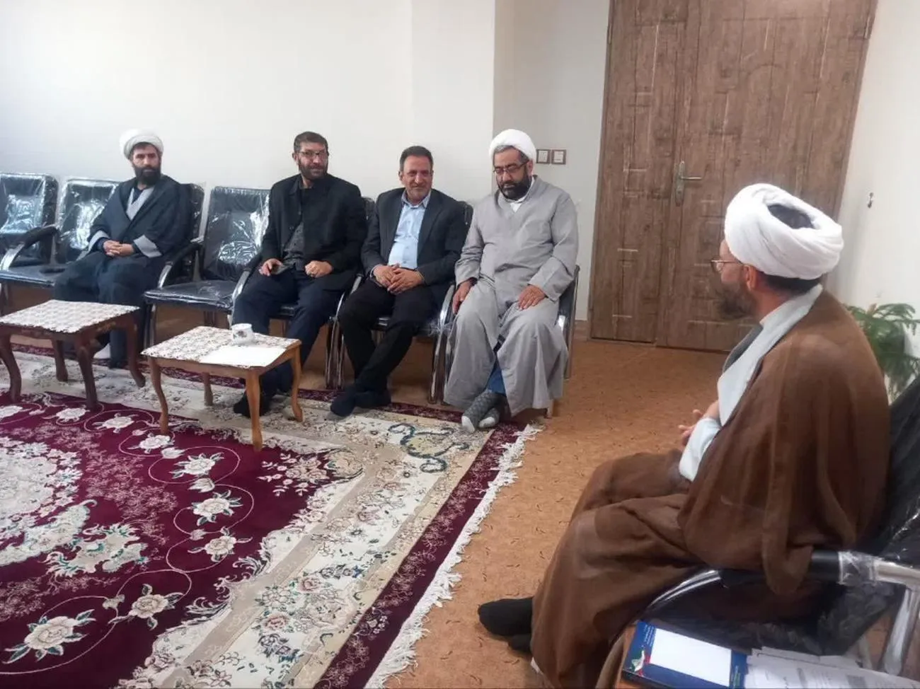 جلسه قرارگاه پشتیبانی از مساجد شهرستان اهر