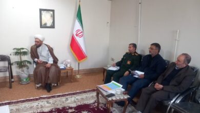 جلسه قرارگاه پشتیبانی از مساجد شهرستان اهر