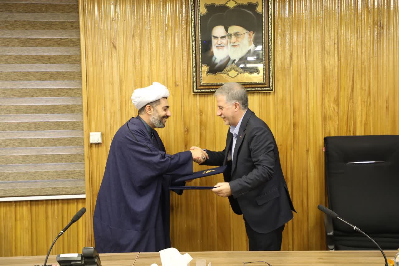 جلسه امضای تفاهم نامه شرکت گاز استان