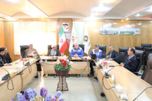 جلسه شورای اقامه نماز شرکت مدیریت تولید برق اصفهان