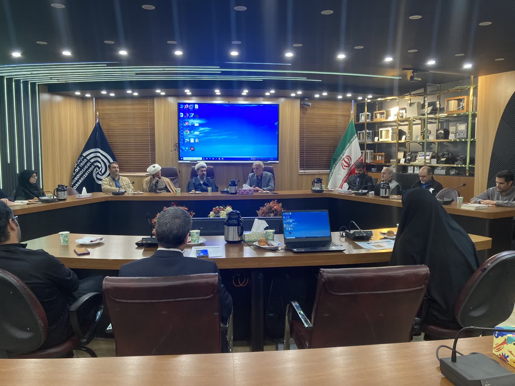 جلسه شورای اقامه نماز اداره کل هواشناسی زنجان برگزار شد