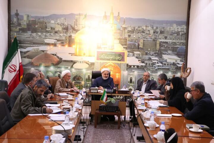 شورای اقامه نماز استانداری خراسان رضوی برگزار شد