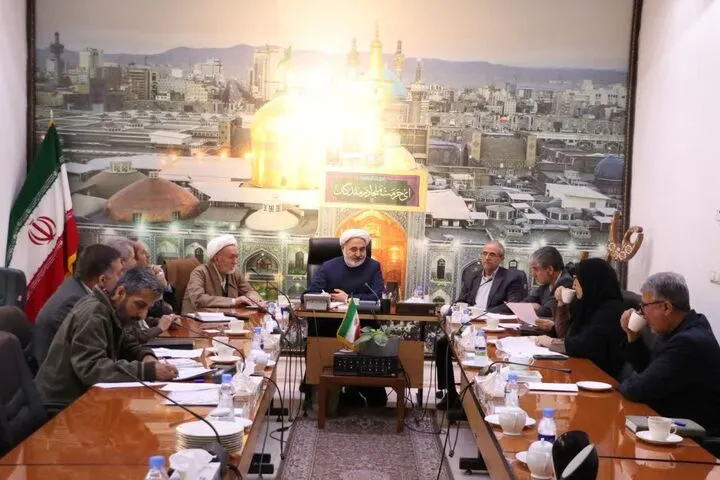 شورای اقامه نماز استانداری خراسان رضوی برگزار شد