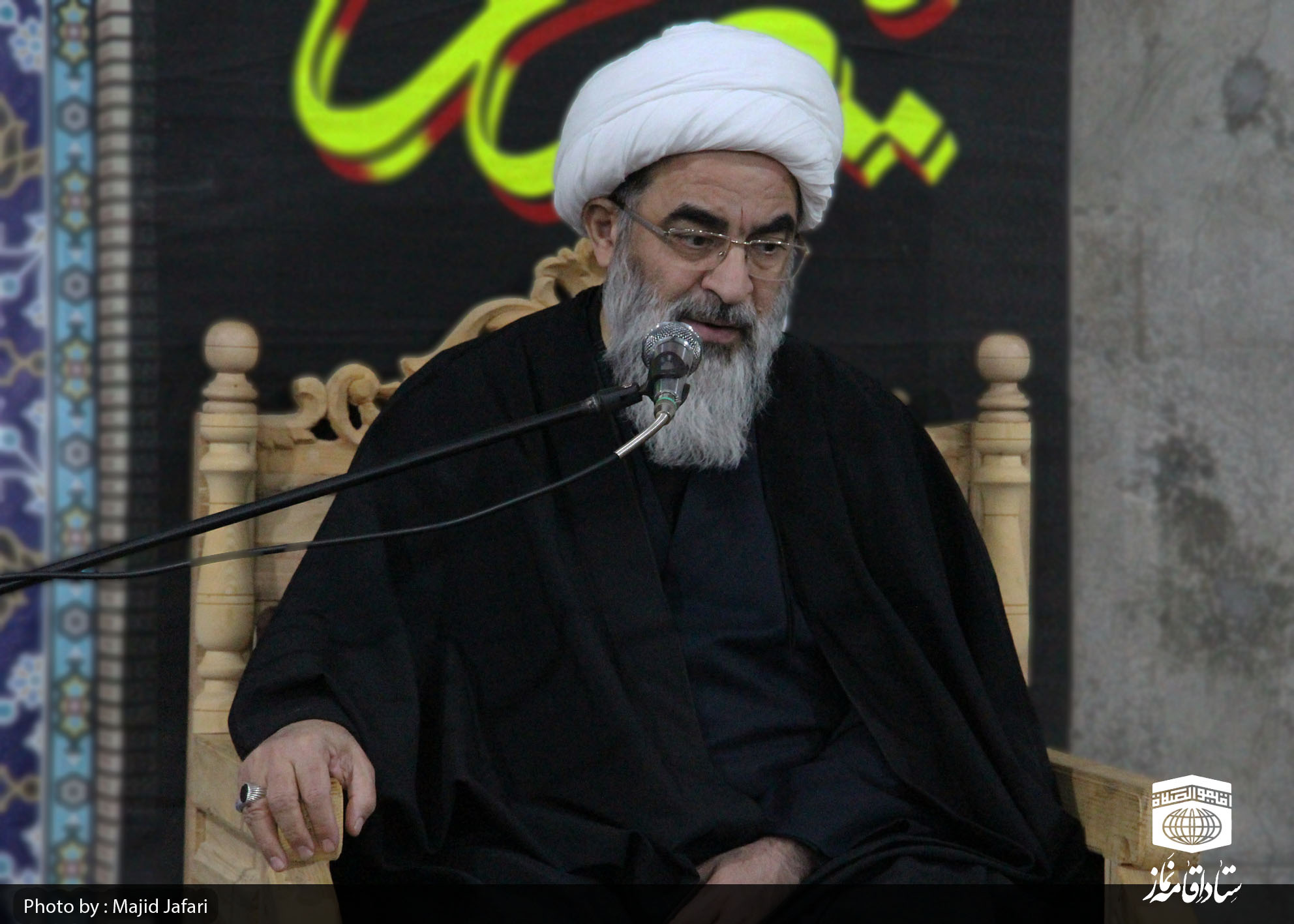 اقامه نخستین نماز جماعت در مسجد حضرت فاطمه زهرا(س) در قم