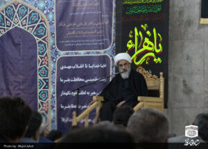 اقامه نخستین نماز جماعت در مسجد حضرت فاطمه زهرا(س) در قم