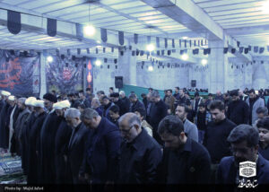 اقامه نخستین نماز جماعت در مسجد حضرت فاطمه زهرا(س) در قم