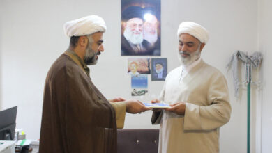 مدیر ستاد اقامه نماز استان البرز با امام جمعه گرمدره دیدار کرد