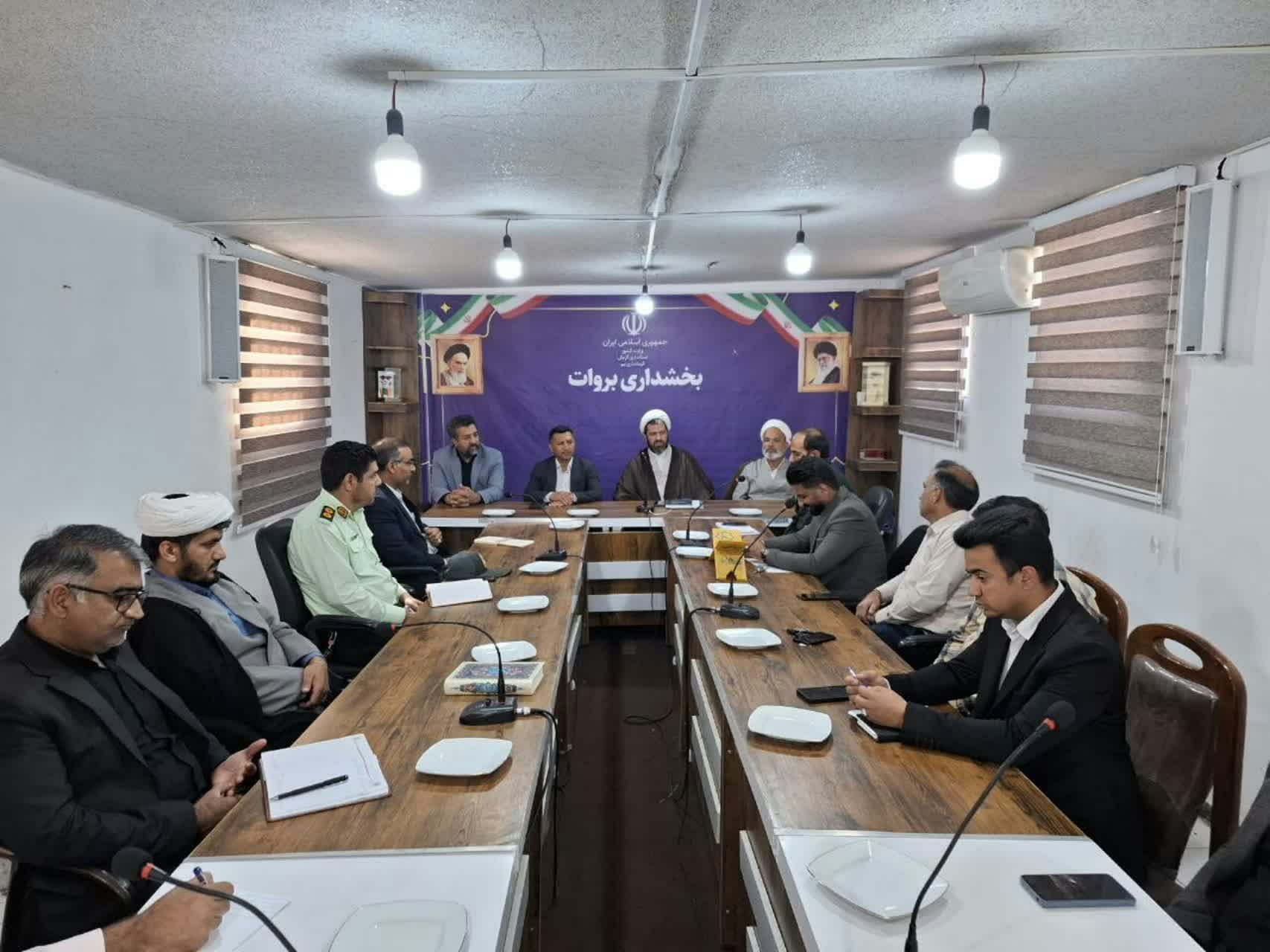 برگزاری جلسه شورای اقامه نماز شهرستان بم