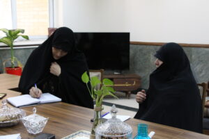 نشست مدیران کل امور بانوان ستاد اقامه نماز و استانداری قم