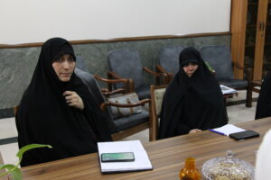 نشست مدیران کل امور بانوان ستاد اقامه نماز و استانداری قم