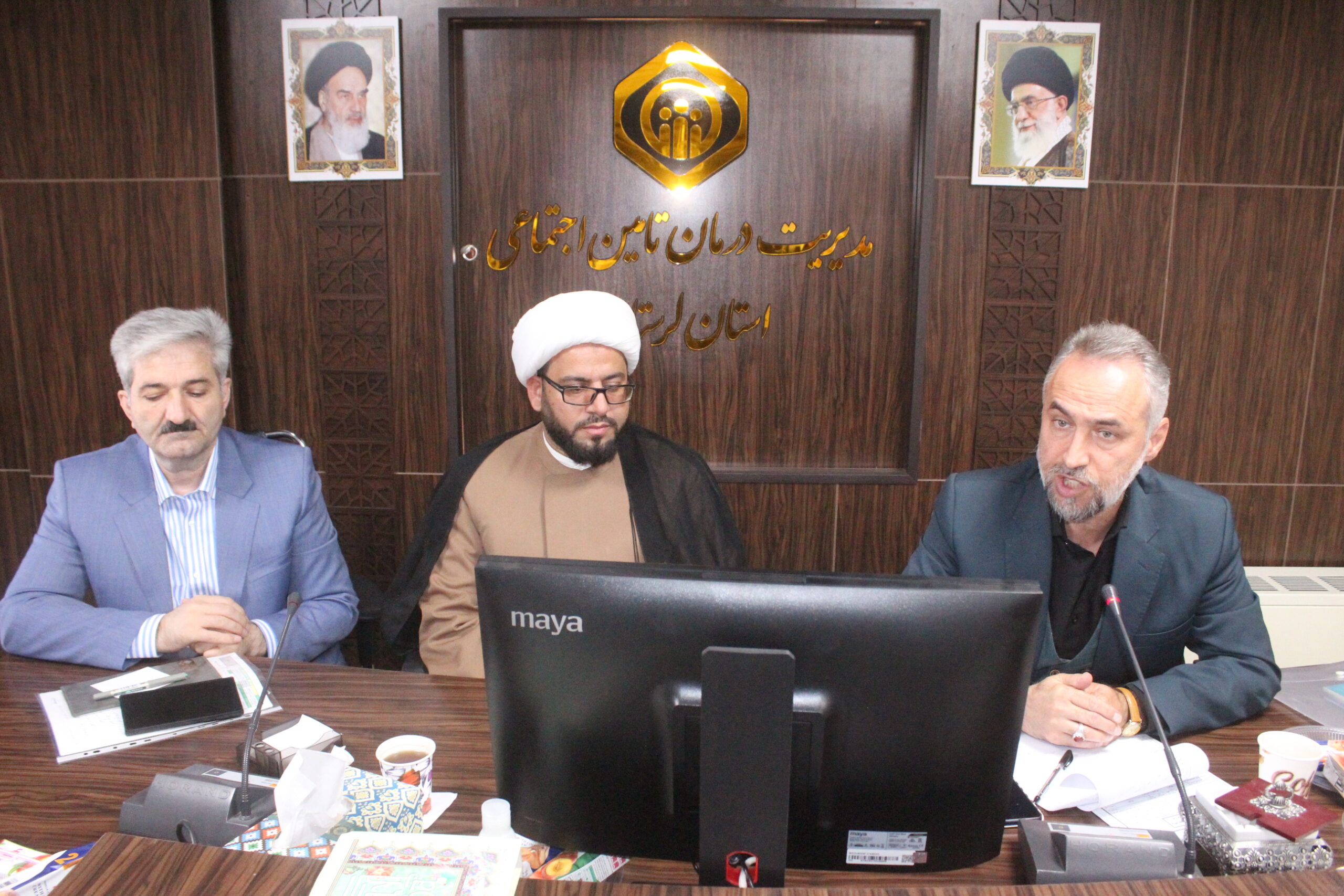 برگزاری شورای اقامه نماز مدیریت درمان تامین اجتماعی لرستان