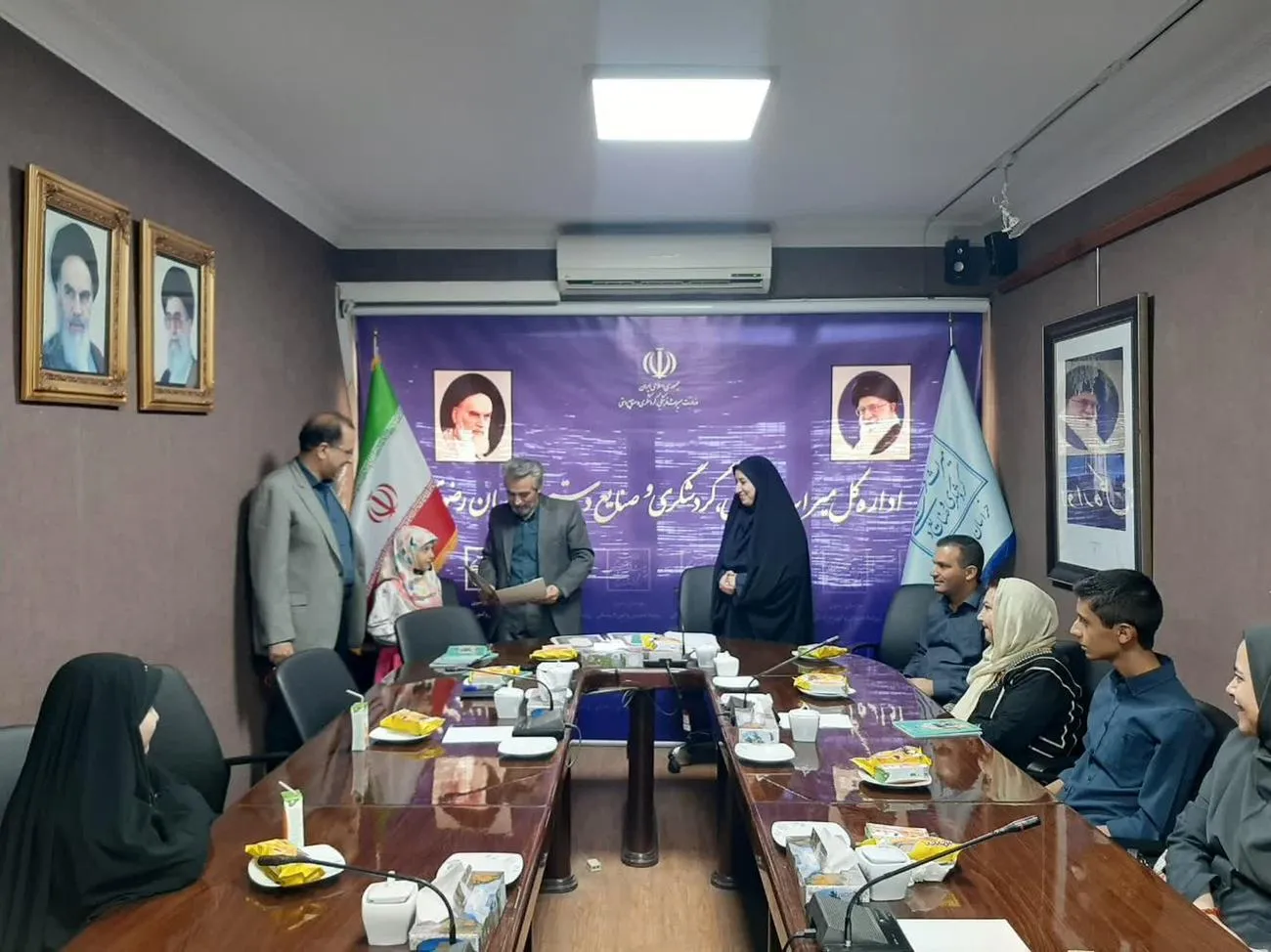 مراسم جشن تکلیف فرزندان پرسنل میراث فرهنگی، صنایع دستی و گردشگری خراسان رضوی برگزار شد
