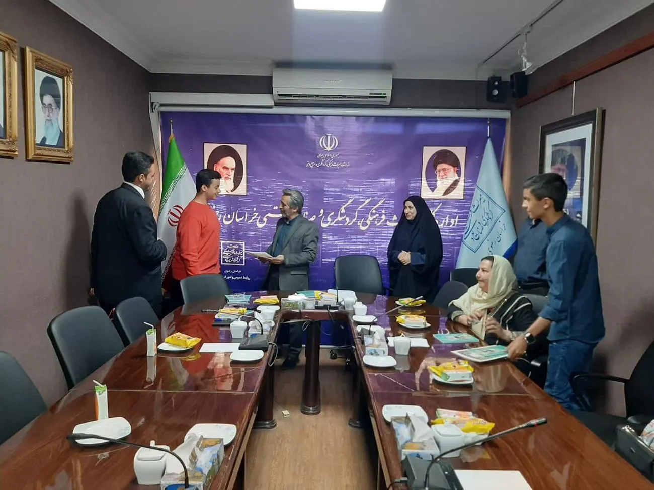 مراسم جشن تکلیف فرزندان پرسنل میراث فرهنگی، صنایع دستی و گردشگری خراسان رضوی برگزار شد