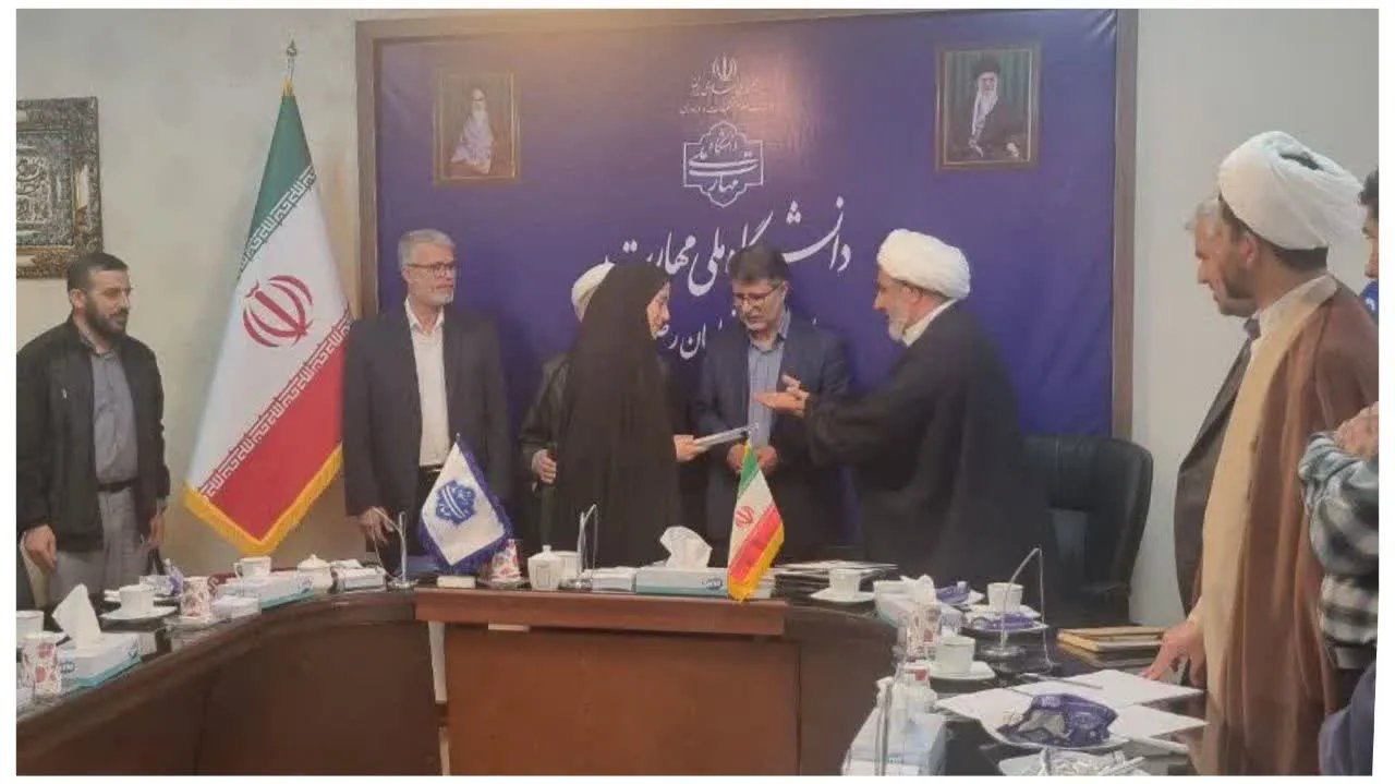 شورای اقامه نماز دانشگاه ملی مهارت خراسان رضوی برگزار شد