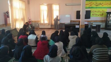 دوره آموزشی آشنایی با معارف نماز در دهگلان برگزار شد