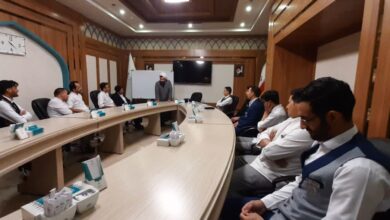 کارگاه آموزشی نماز جهت کارکنان هتل مدینه الرضامشهد برگزار شد